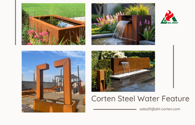 Corten Steel Water Feature